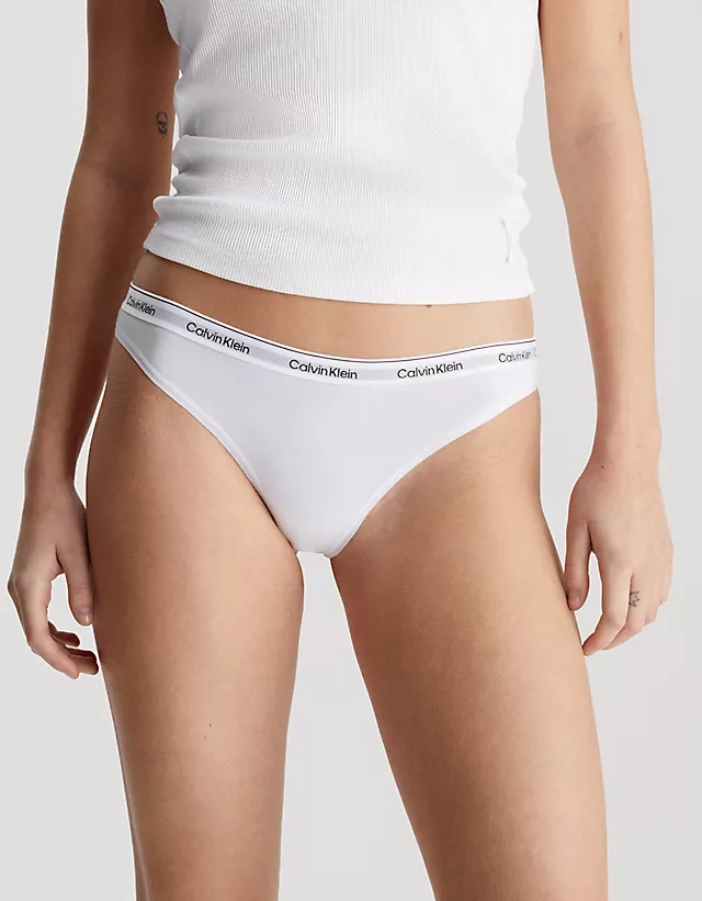Calvin Klein strings 3-pack - Calvin klein ondergoed dames - Multipack katoenen dames strings - Voordeelverpakking - Sale