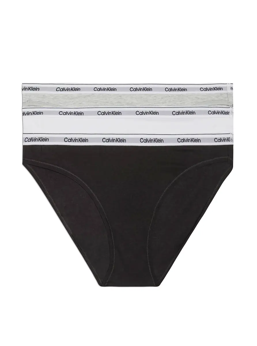 Calvin Klein ondergoed dames 3-pack Bikini Slips dames - MPI - Lage dames slips katoen
