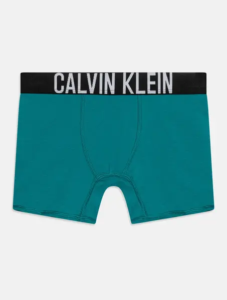 Calvin Klein 2-Pack jongens boxershort - Sunny Lime - Katoenen jongens onderbroeken Calvin Klein 2-Pack jongens boxershort - Sunny Lime - Katoenen jongens onderbroeken
