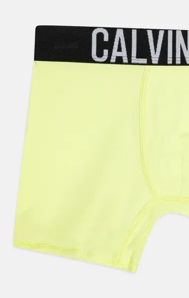 Calvin Klein 2-Pack jongens boxershort - Sunny Lime - Katoenen jongens onderbroeken Calvin Klein 2-Pack jongens boxershort - Sunny Lime - Katoenen jongens onderbroeken