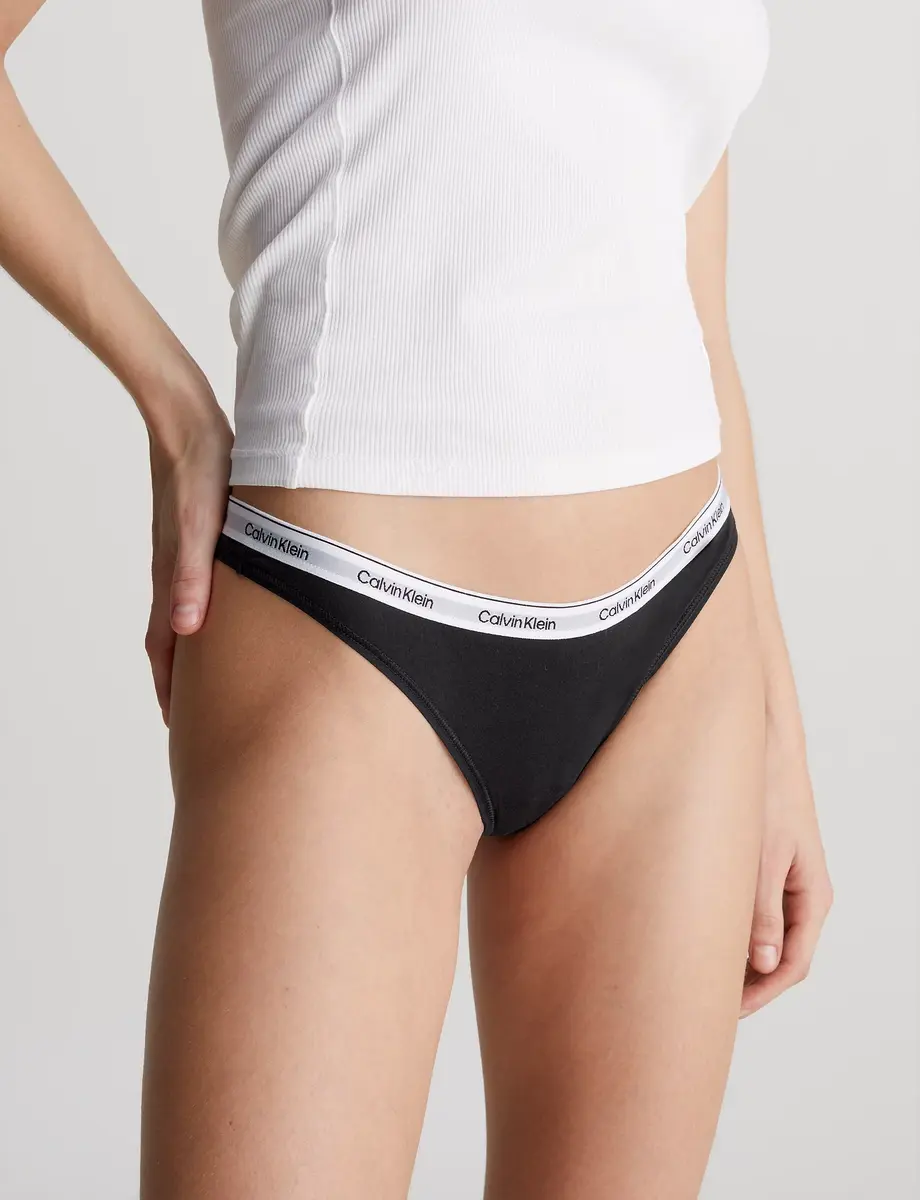 Calvin Klein 5-pack lage strings - Low rise Thong - Multipack dames strings katoen