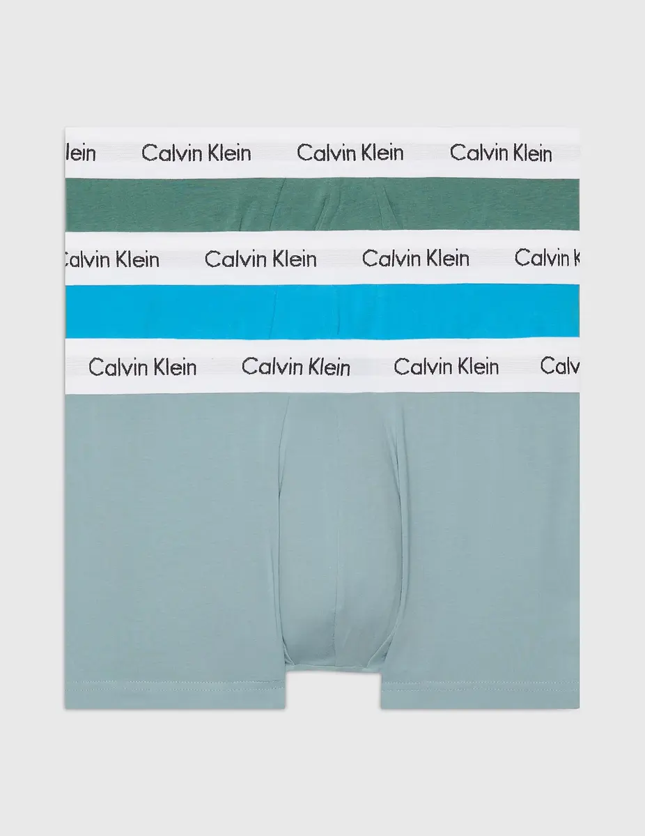 Calvin Klein 3-Pack Low Rise Trunks - lage Boxershorts heren - Mannen hipsters Calvin Klein 3-Pack Low Rise Trunks - lage Boxershorts heren - Mannen hipsters