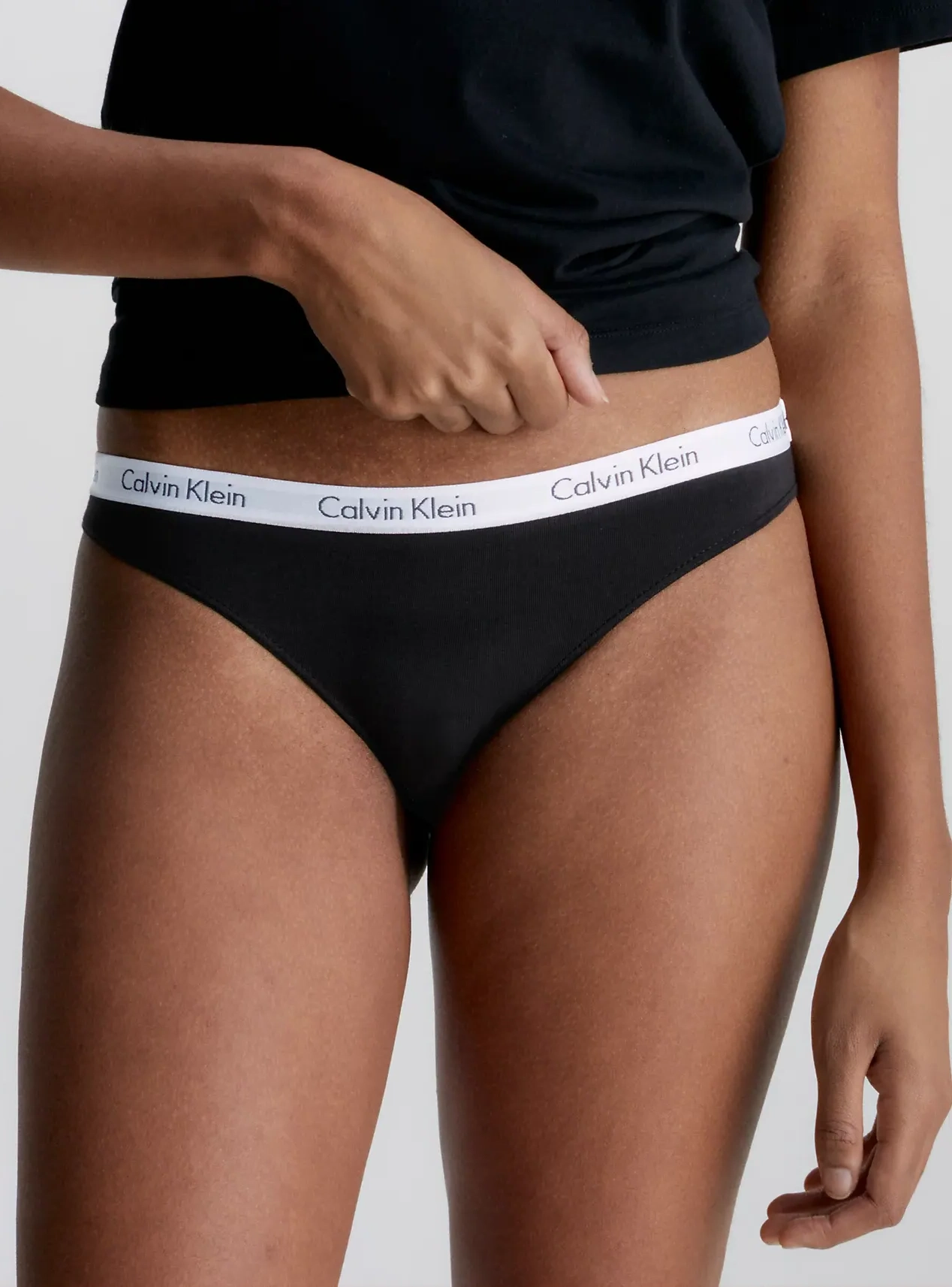 Calvin Klein Bikini Slips dames - Lage katoenen dames mini slips