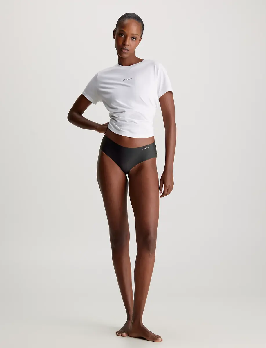 Calvin Klein 3-pack naadloze hipster - Invisible shorts seamless - Zwart Calvin Klein 3-pack naadloze hipster - Invisible shorts seamless - Zwart