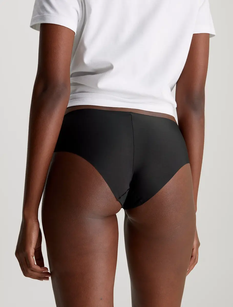 Calvin Klein 3-pack naadloze hipster - Invisible shorts seamless - Zwart Calvin Klein 3-pack naadloze hipster - Invisible shorts seamless - Zwart