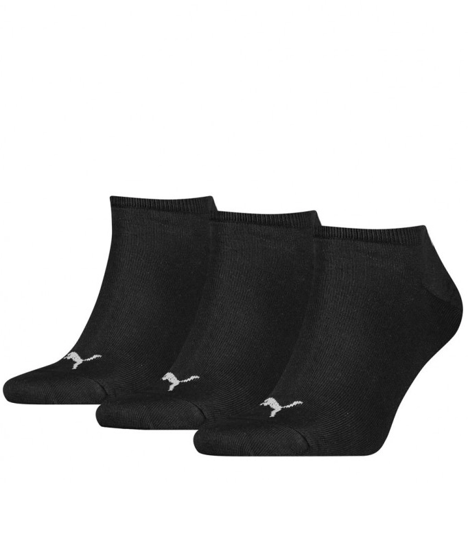 Puma 3-Paar Sneaker sokken - Katoen - Invisible - Lage enkelsokken voor dames en heren