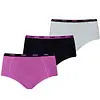 Puma 3-Pack dames mini boxershorts - Purple Combo