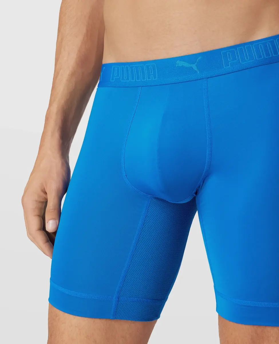 Puma 2-pack extra lange pijpjes boxershort heren - Microfiber heren ondergoed - Kruipt niet op - Tegen schurende benen - Sport ondergoed mannen Puma 2-pack extra lange pijpjes boxershort heren - Microfiber heren ondergoed - Kruipt niet op - Tegen schurende benen - Sport ondergoed mannen