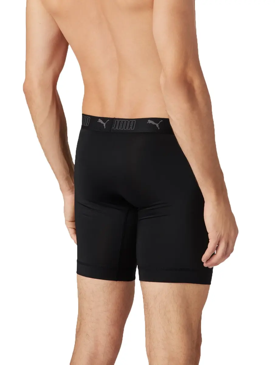 Puma 2-pack extra lange pijpjes boxershort heren - Microfiber heren ondergoed - Kruipt niet op - Tegen schurende benen - Sport ondergoed mannen Puma 2-pack extra lange pijpjes boxershort heren - Microfiber heren ondergoed - Kruipt niet op - Tegen schurende benen - Sport ondergoed mannen