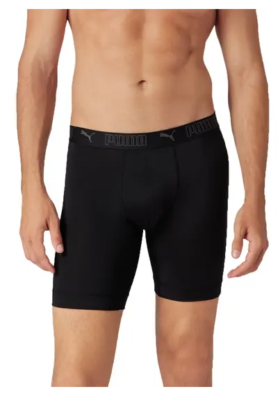Puma 2-pack extra lange pijpjes boxershort - Microfiber Puma 2-pack extra lange pijpjes boxershort - Microfiber