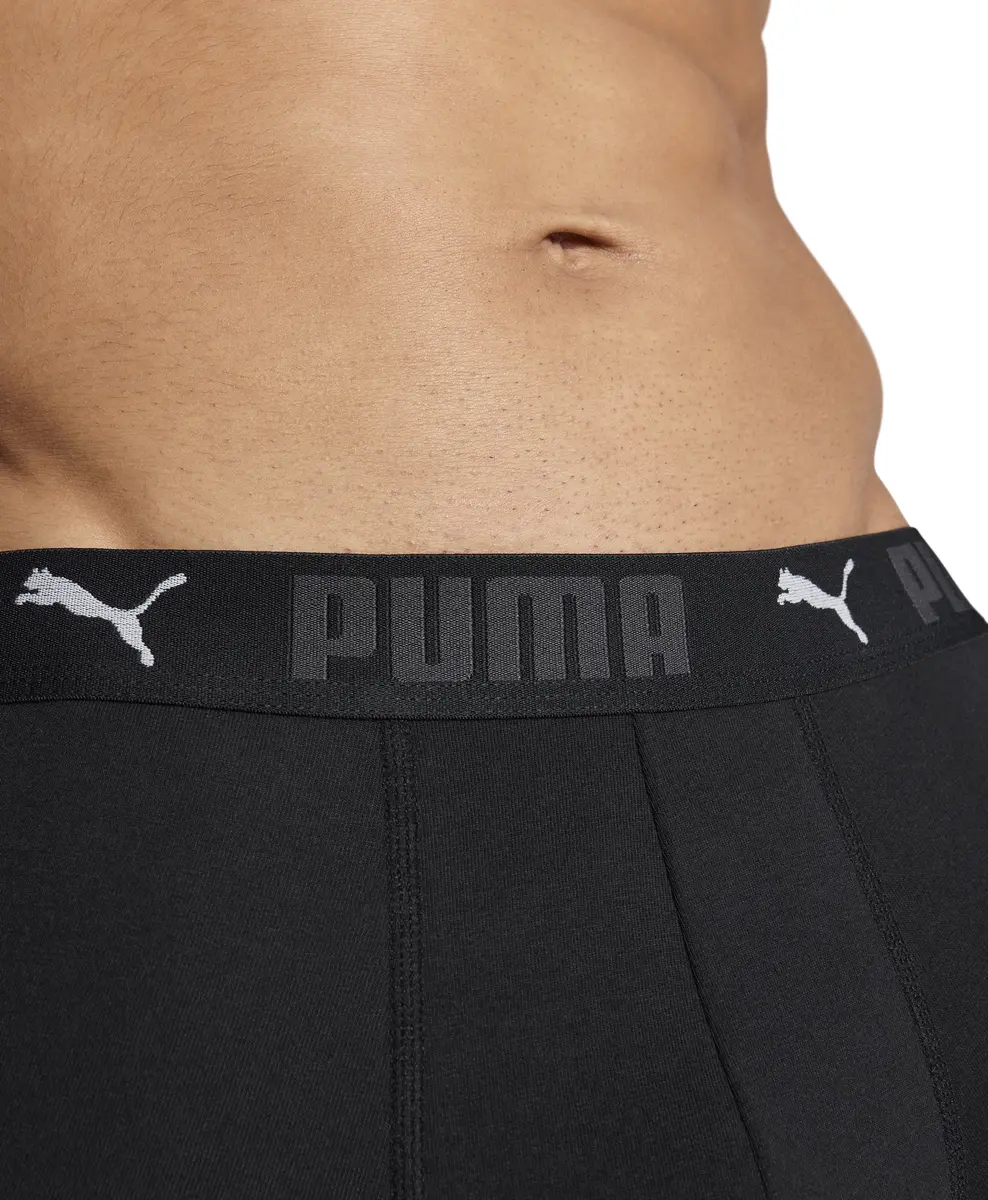 Puma Sport Heren Boxershort 2-pak- Zwart - Katoenen mannen ondergoed zwart Puma Sport Heren Boxershort 2-pak- Zwart - Katoenen mannen ondergoed zwart
