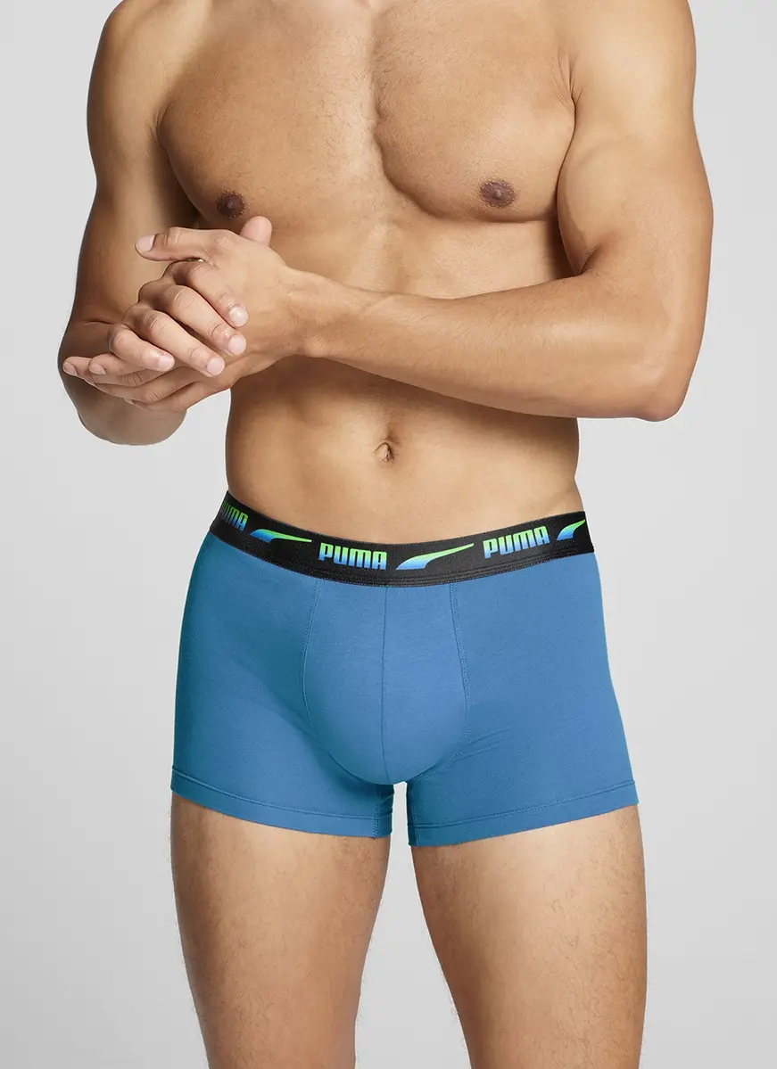 Puma Heren Boxershort 2-pak- Gradient - Maat S Puma Heren Boxershort 2-pak- Gradient - Maat S