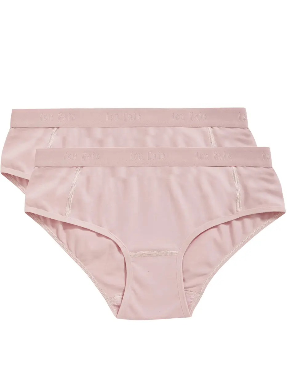 Ten Cate 2-pak meisjes Hipsters Organic 31985 - Meisjes onderbroek Biologisch katoen Ten Cate 2-pak meisjes Hipsters Organic 31985 - Meisjes onderbroek Biologisch katoen