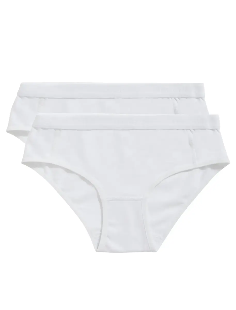 Ten Cate 2-pak meisjes Hipsters Organic 31985 - Meisjes onderbroek Biologisch katoen Ten Cate 2-pak meisjes Hipsters Organic 31985 - Meisjes onderbroek Biologisch katoen
