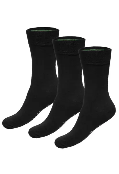 Bamboo Basics 3-paar unisex sokken BEAU  - Bamboe heren en dames sokken - Donkerblauw - Zwart Bamboo Basics 3-paar unisex sokken BEAU  - Bamboe heren en dames sokken - Donkerblauw - Zwart