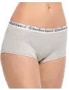 Bamboo Basics 2-pak Hipsters dames - Iris - Bamboe dames short zwart - Hipster ondergoed dames - Elastische band