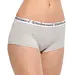 Bamboo Basics 2-pak Hipsters dames - Iris - Bamboe dames short zwart - Hipster ondergoed dames - Elastische band - Grijs