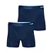 Apollo 2-Pack Bamboe Heren boxershorts - Bamboe mannen ondergoed - Donkerblauw