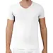 Apollo 2-pack heren T-shirts - Bamboe V-hals - Mannen ondershirt korte mouwen - Wit