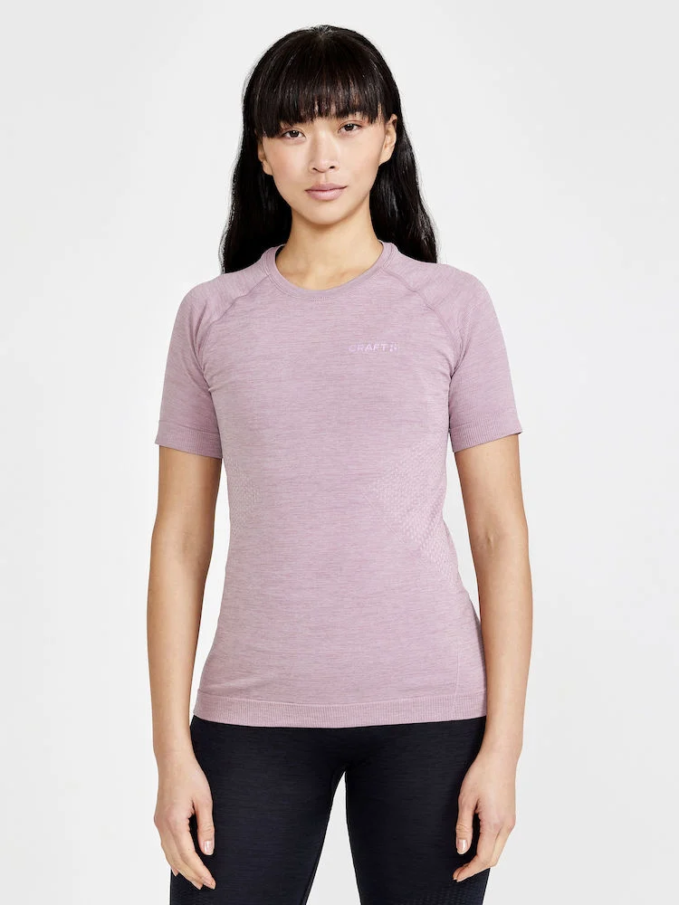 Craft Thermoshirt dames korte mouw - Core dry - Warm ondershirt - Baselayer shirt