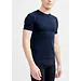 Craft Thermoshirt heren korte mouw - Core dry active - Baselayer thermisch sport shirt heren - Thermo kleding heren - Blauw