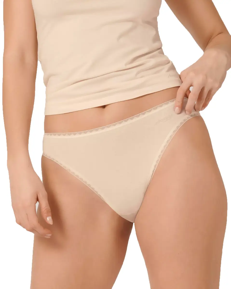 Sloggi 2-pack dames Basic Tai GO - biologische slips