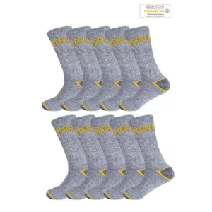 Gianvaglia 10-pak werksokken heren 101/103 - Stevige warme sokken - Elastische boord Gianvaglia 10-pak werksokken heren 101/103 - Stevige warme sokken - Elastische boord