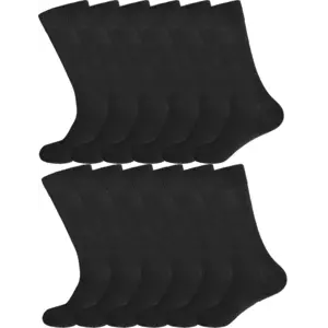 Gianvaglia 12-paar sokken dames & heren - Katoenen Goedkope sokken - Multipack witte sokken heren en dames