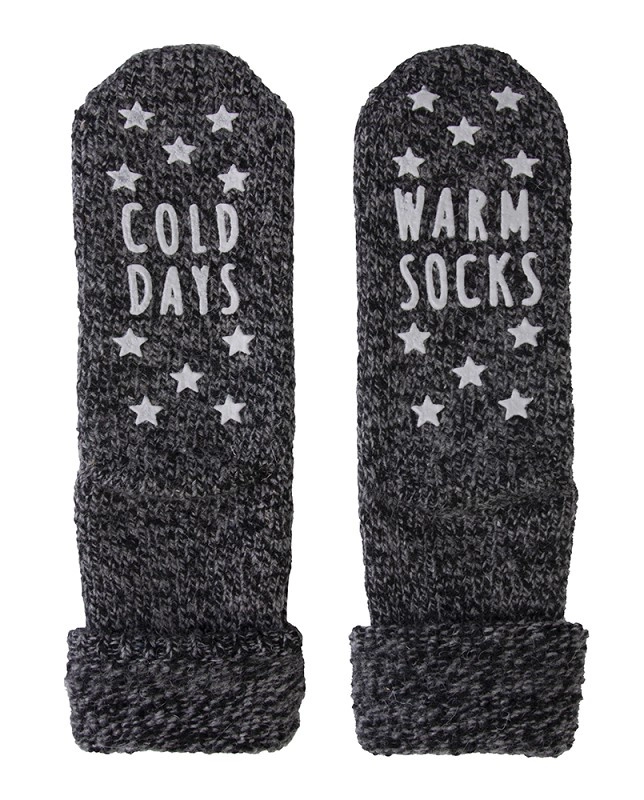 Homesocks huis sokken met antislip - Antislip sokken met extra grip - Siliconen - Wollen winter sokken