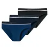 Schiesser 3-pack heren Rio slip 95/5 - Combi