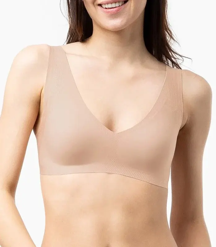 Sloggi Zero Feel - Comfort BH - Soft Bra 2.0 - Bralette - Naadloze bh top met sluiting - Zachte brede bandjes