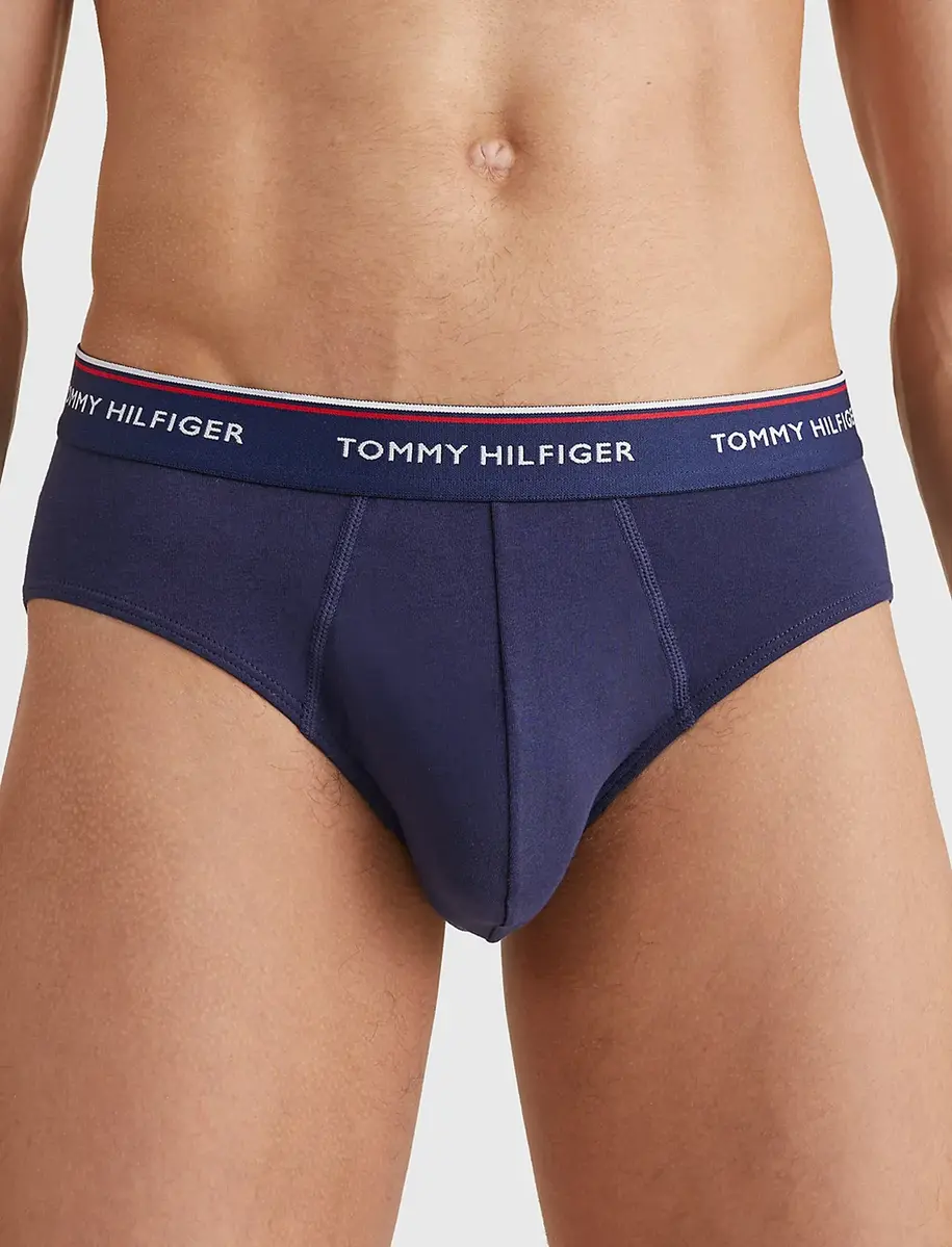 Tommy Hilfiger 3-Pack Heren slips - Hip Brief - Heup heren onderbroeken elastisch katoen Tommy Hilfiger 3-Pack Heren slips - Hip Brief - Heup heren onderbroeken elastisch katoen