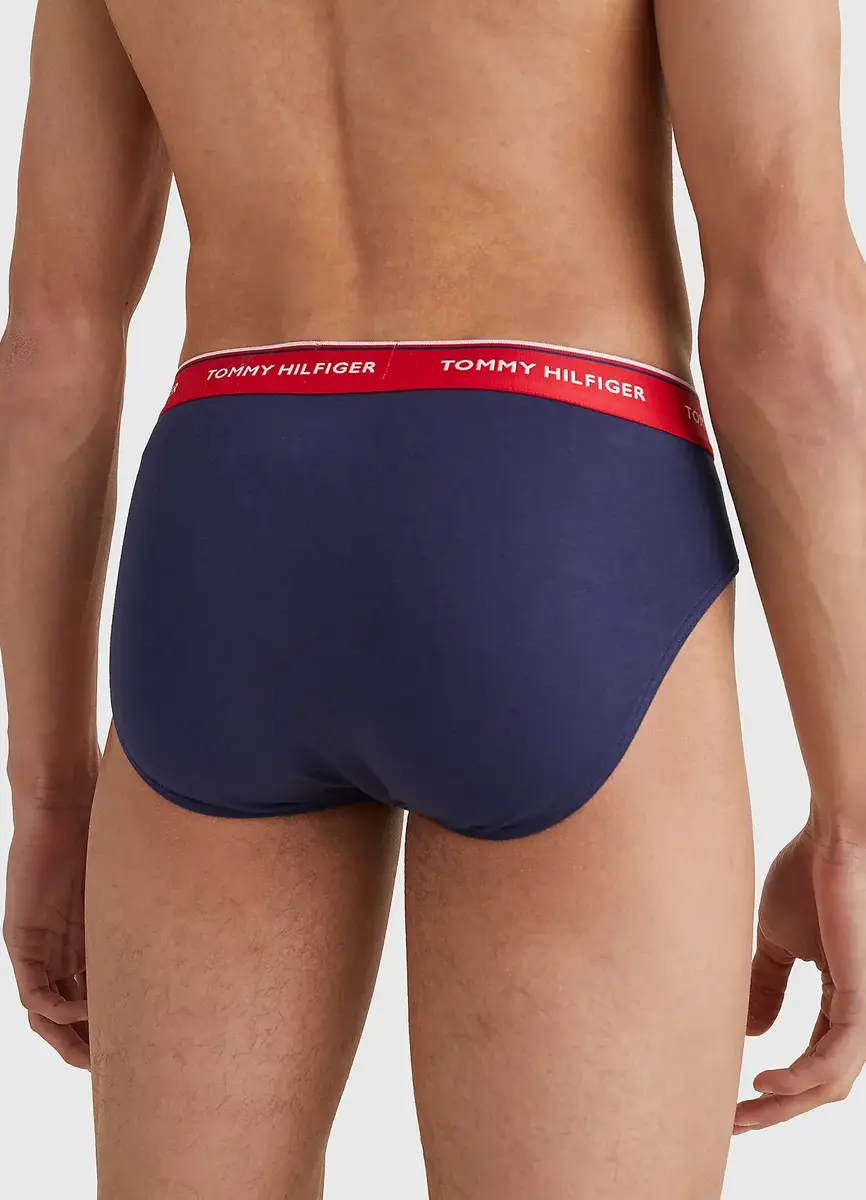 Tommy Hilfiger 3-Pack Heren slips - Hip Brief - Heup heren onderbroeken elastisch katoen Tommy Hilfiger 3-Pack Heren slips - Hip Brief - Heup heren onderbroeken elastisch katoen
