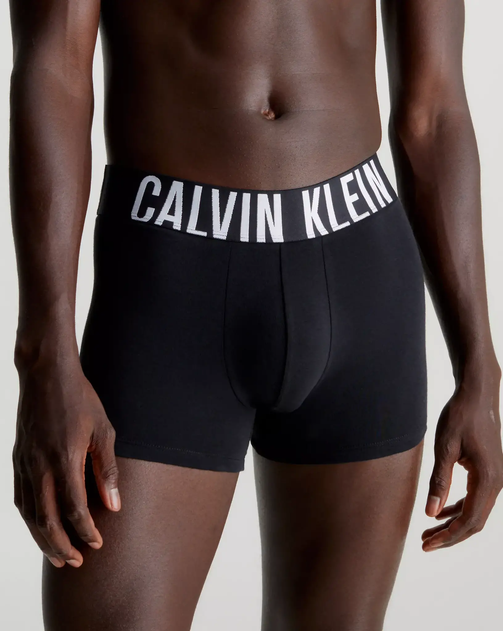 Calvin Klein 3-Pack Boxers heren - Intense Power - Biologisch katoenen heren onderbroeken zwart - Brede band