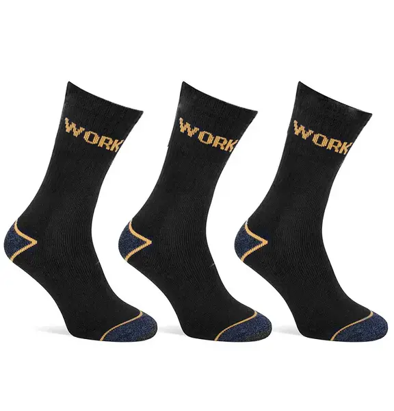 Primair 6-paar Werksokken heren - Worker - Goedkope katoenen werksokken met badstof zool - Multipack stevige sokken Primair 6-paar Werksokken heren - Worker - Goedkope katoenen werksokken met badstof zool - Multipack stevige sokken