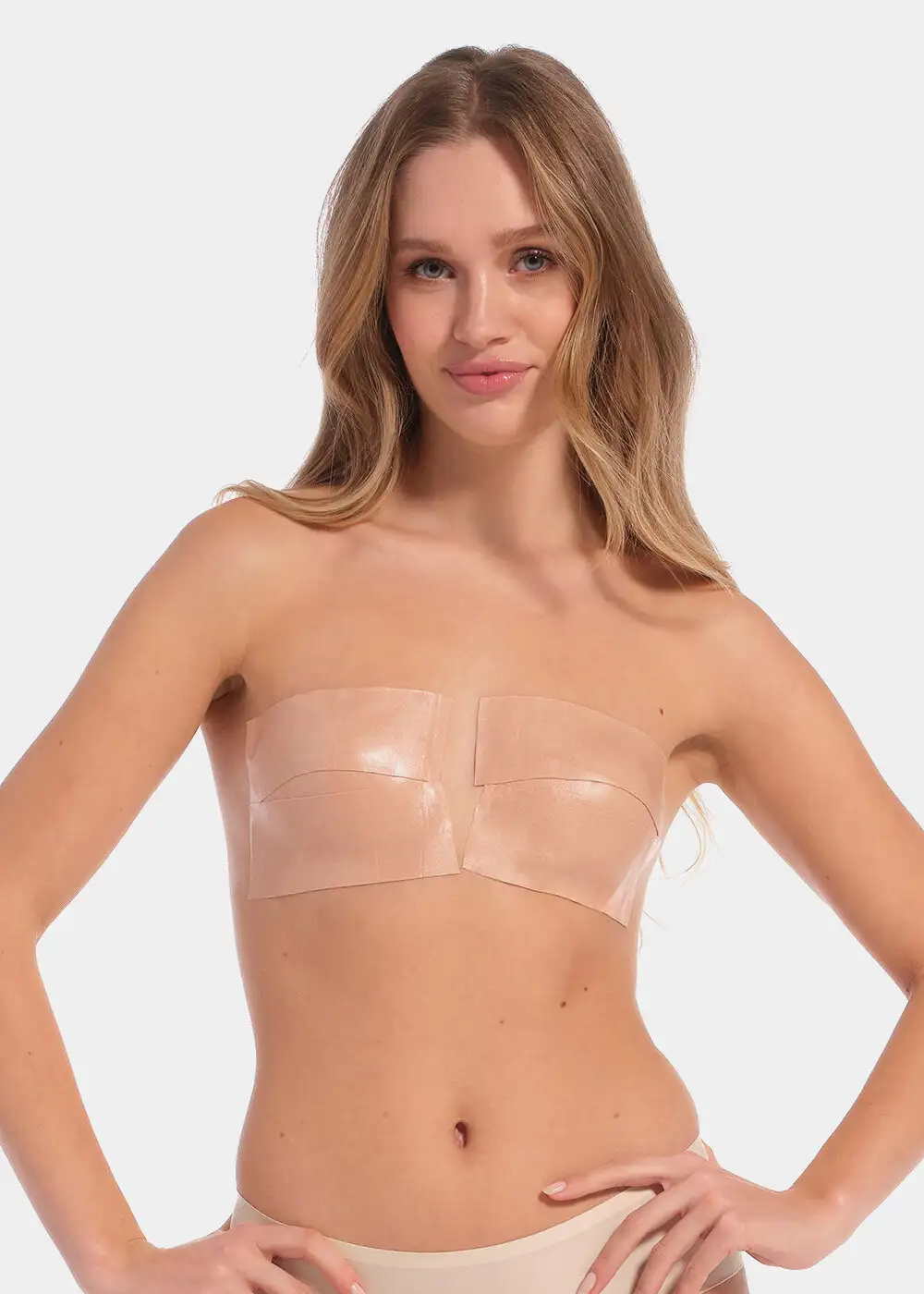 Magic Dubbelzijdige Boob tape - BH tape - Boob tape die aan 2 klanten plakt - Fashion tape - Huidskleur