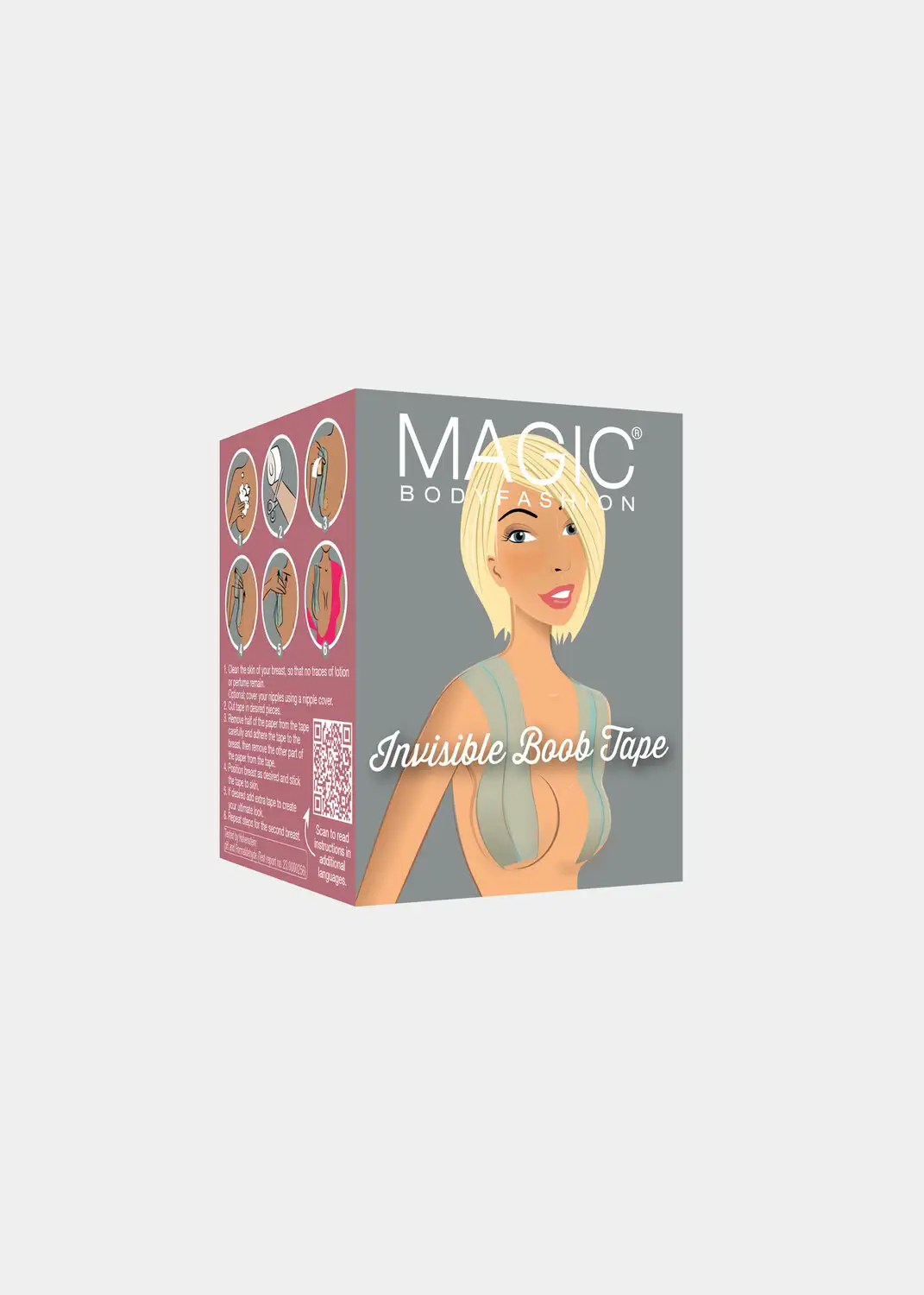 Magic BH Boob tape doorzichtig - Breast tape - BH tape