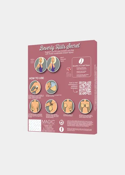 Magic BH Liftende Boob tape - BH tape - Beverly Hills - Bh zonder achterkant - Plak bh Magic BH Liftende Boob tape - BH tape - Beverly Hills - Bh zonder achterkant - Plak bh