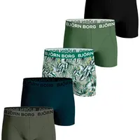 Bjorn Borg 5-Pack jongens boxershorts - Jungle Green