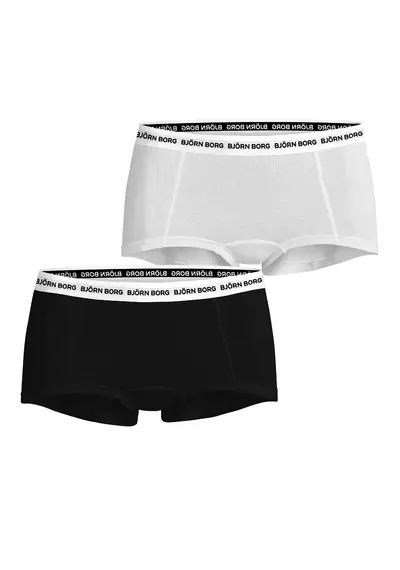 Bjorn Borg 2-pack dames boxershorts - Core Logo Bjorn Borg 2-pack dames boxershorts - Core Logo
