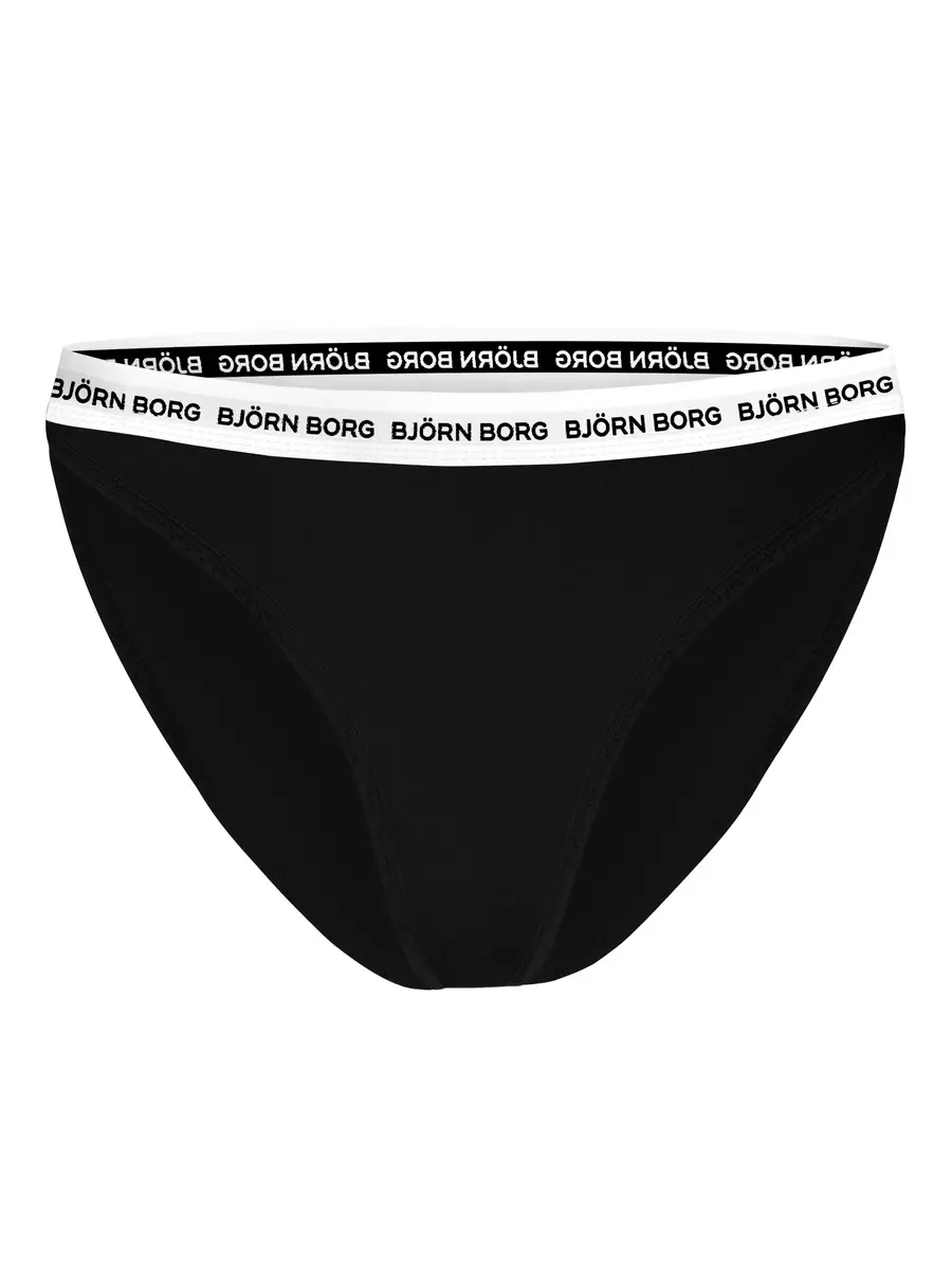 Bjorn Borg 2-pack dames slips - Core Logo - Katoenen dames onderbroeken - Elastische band