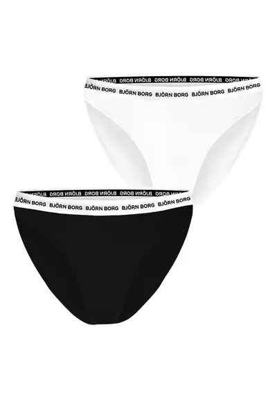 Bjorn Borg 2-pack dames slips - Core Logo Bjorn Borg 2-pack dames slips - Core Logo