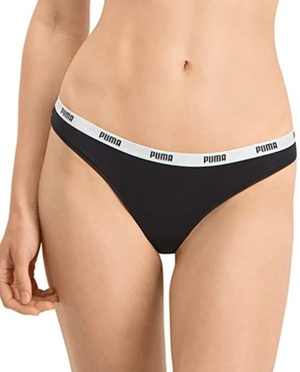 Puma 6-Pack dames strings - Katoenen strings dames multipack - Voordeelverpakking Puma 6-Pack dames strings - Katoenen strings dames multipack - Voordeelverpakking