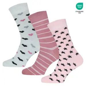 Gianvaglia 3-paar dames sokken - Katoen - Vrolijke en leuke katoenen sokken vrouwen Gianvaglia 3-paar dames sokken - Katoen - Vrolijke en leuke katoenen sokken vrouwen