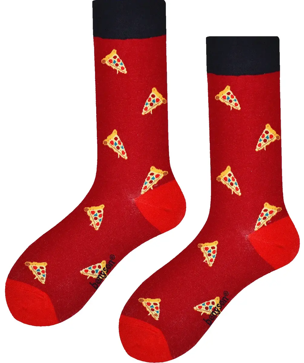 Benyson Sokken Pizza - Organisch katoen 1- Paar - Vrolijke katoenen sokken met leuke en grappige print - - Vrolijke katoenen sokken met leuke en grappige print - Dames - Heren Benyson Sokken Pizza - Organisch katoen 1- Paar - Vrolijke katoenen sokken met leuke en grappige print - - Vrolijke katoenen sokken met leuke en grappige print - Dames - Heren