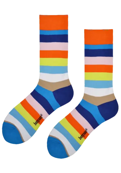 Benyson Sokken Regenboog - Organisch katoen 1- Paar Benyson Sokken Regenboog - Organisch katoen 1- Paar