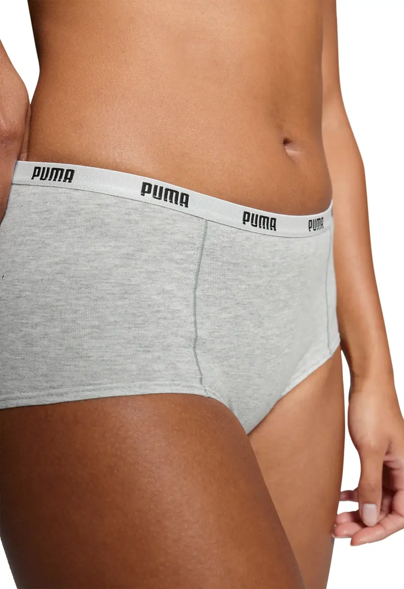 Puma 3-Pack dames mini Boxershorts - Katoen dames ondergoed - Vrouwen hipster Puma 3-Pack dames mini Boxershorts - Katoen dames ondergoed - Vrouwen hipster