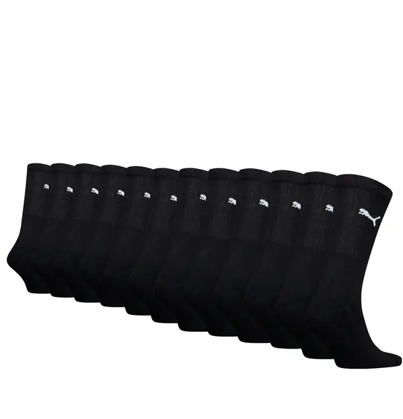 Puma 12-paar Crew sport sokken - Multipack sport sokken voor dames en heren - Zwart - Combi - Voordeelverpakking Puma 12-paar Crew sport sokken - Multipack sport sokken voor dames en heren - Zwart - Combi - Voordeelverpakking
