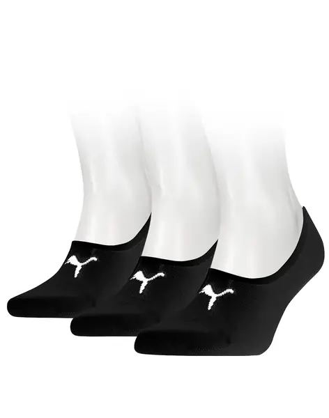 Puma 3 paar footies sokken - Invisible - Lage katoenen Sneaker sokken - Invisible Puma 3 paar footies sokken - Invisible - Lage katoenen Sneaker sokken - Invisible