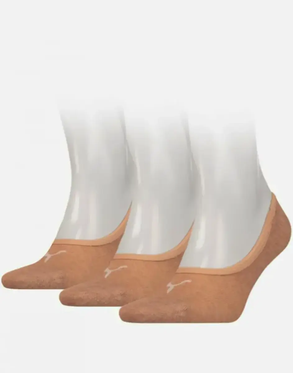 Puma 3 paar footies sokken - Invisible - Lage katoenen Sneaker sokken - Invisible Puma 3 paar footies sokken - Invisible - Lage katoenen Sneaker sokken - Invisible